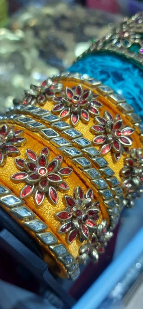 Silk Thread Bangles: A Traditional Indian Jewelry