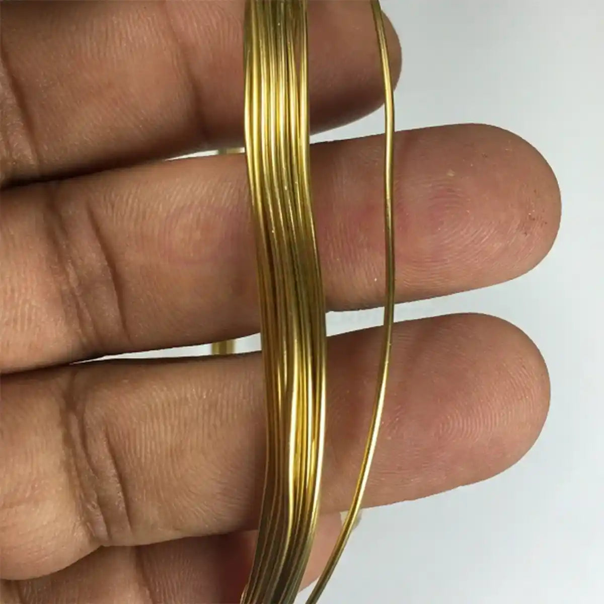 1MM Metal Wire (5Mtr, Gold) for Jewellery Making or DIY Art & Craft