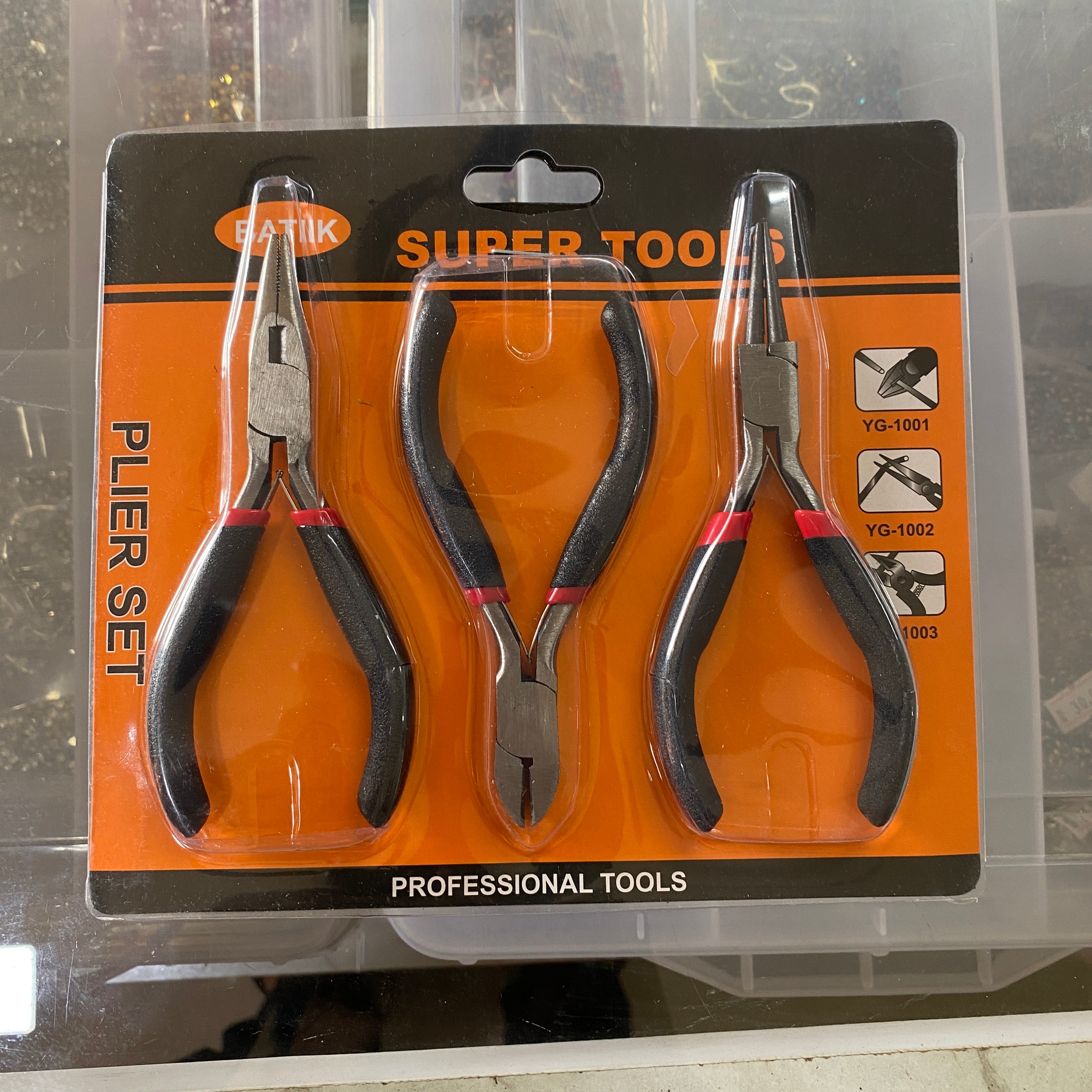 Professional Jewellery Making Tool Set – 3 Piece Plier Kit