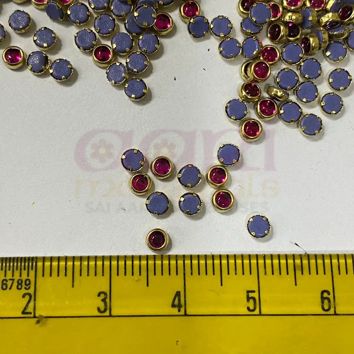 3MM Kundan Stones – Pack of 20 Grams