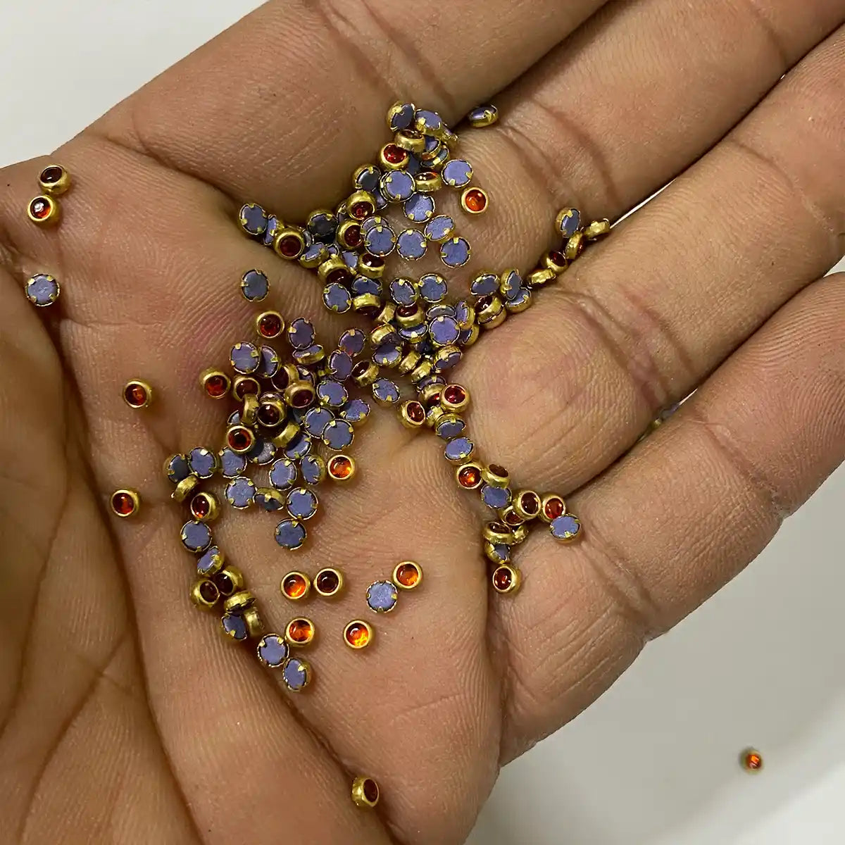 3MM Kundan Stones – Pack of 20 Grams