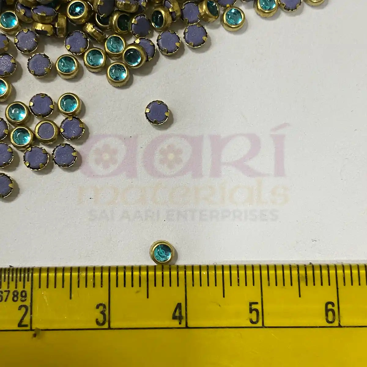 3MM Kundan Stones – Pack of 20 Grams