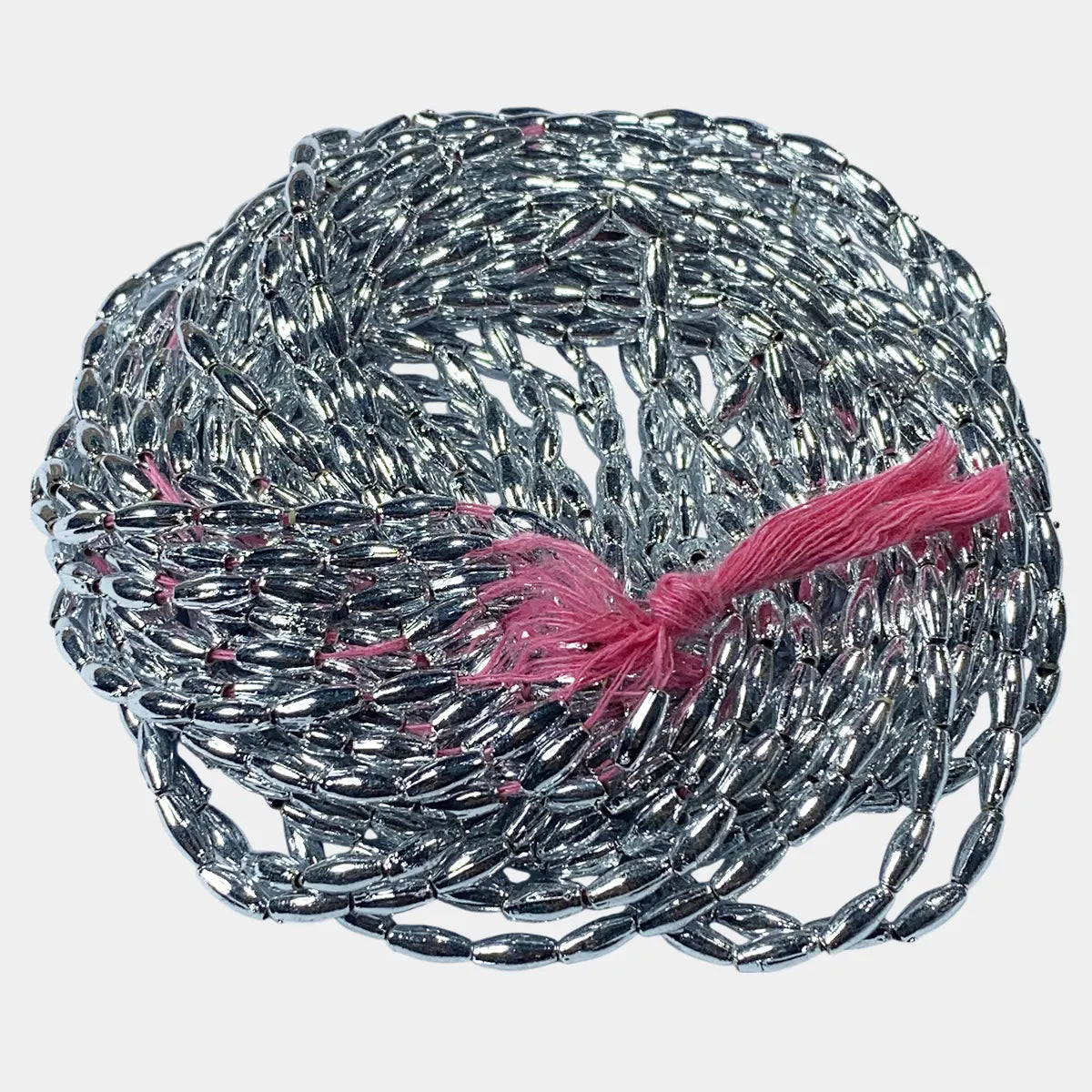 4mm Silver Color Eye Shape Beads 1Bunch(12 line)