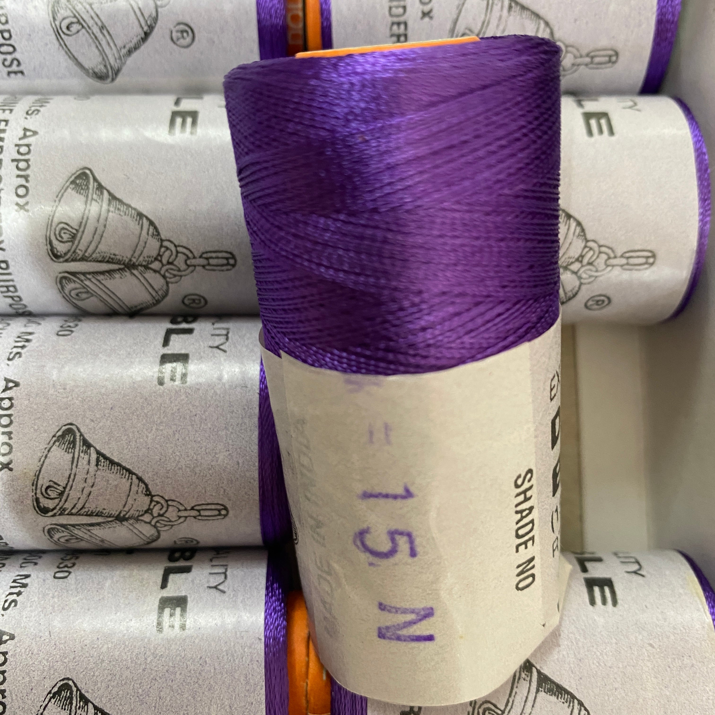 Shade No.15N - Double Bell Silk Thread for Embroidery (1 piece)