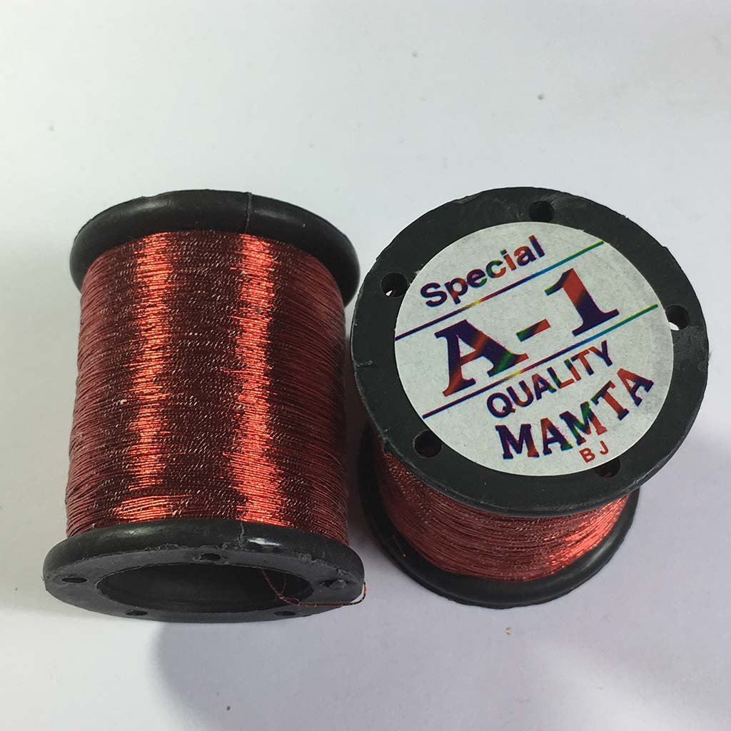 A1 Mamta Zari thread Red Color (Small)