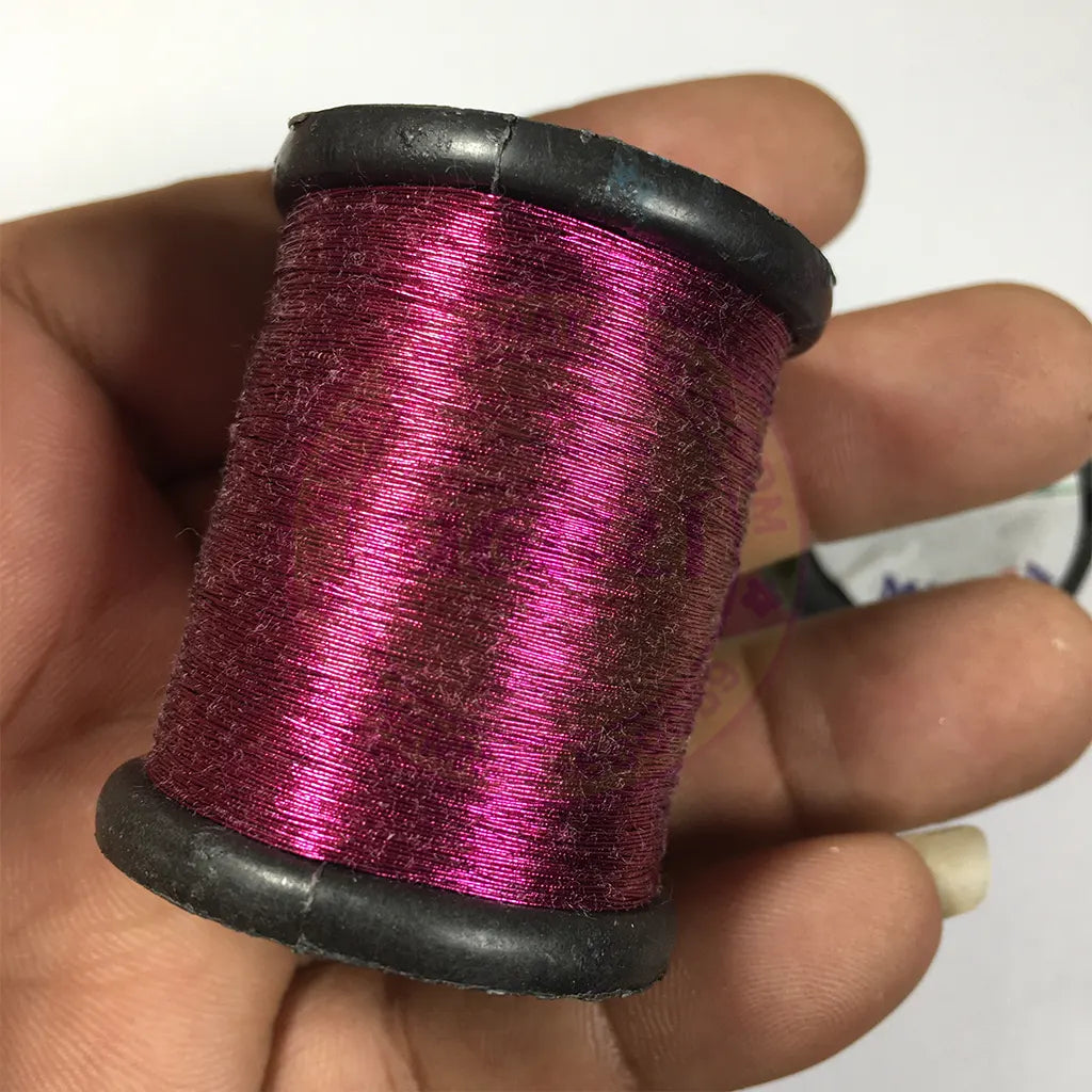 A1 Mamta Zari thread Rose Color (Small) 1pc