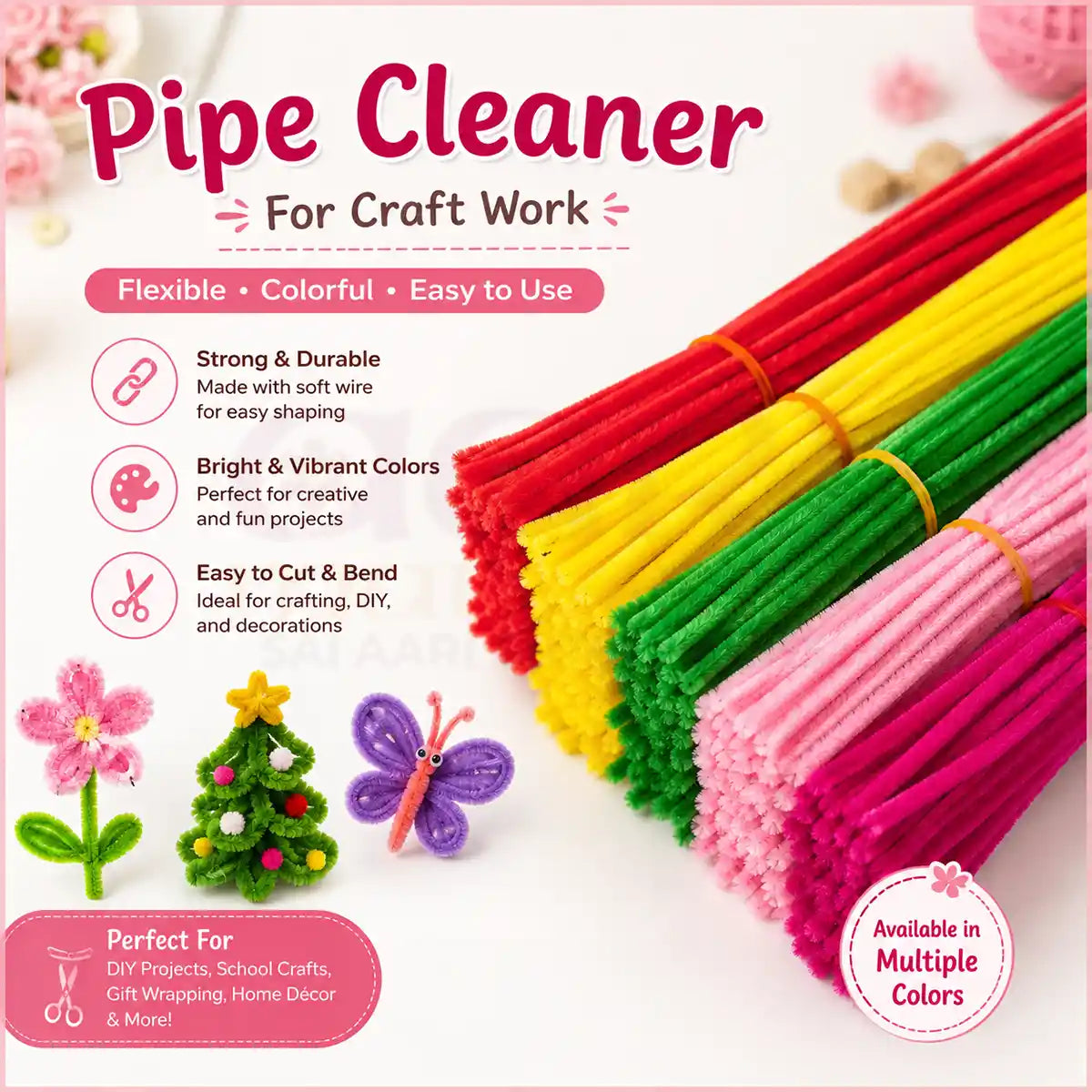 Pipe Cleaner - Pack of 25 Pieces