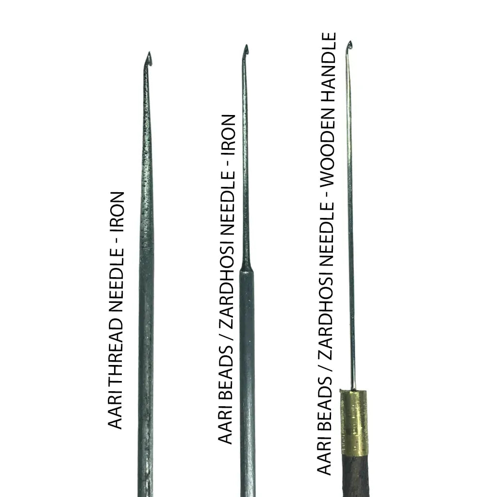 Aari Needle Set of 3 Needles for Thread Work, Beads Work & Zardosi Work