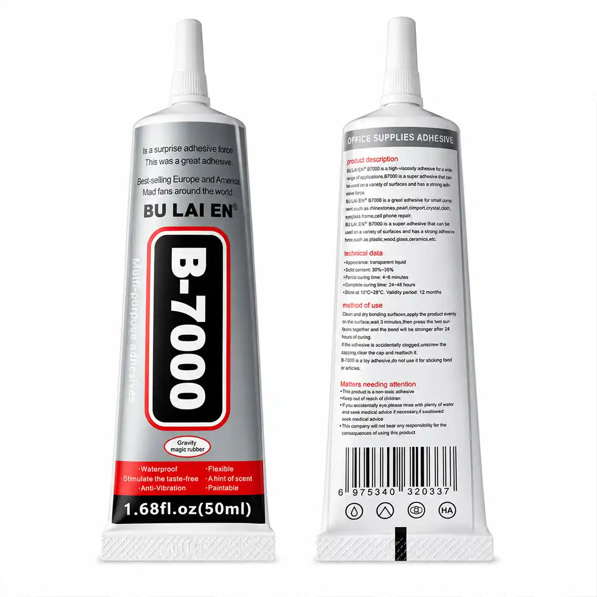 B-7000 Glue Strong Multi-Purpose Transparent adhesive (50ML)