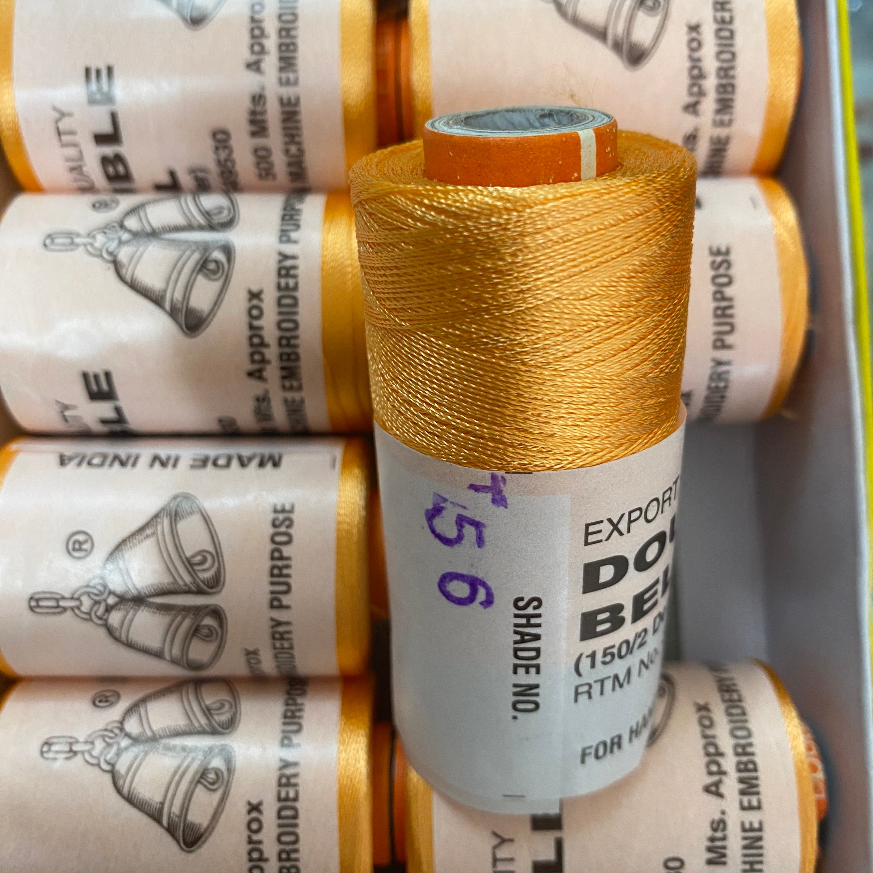 Shade No.56 - Double Bell Silk Thread for Embroidery (1 piece)