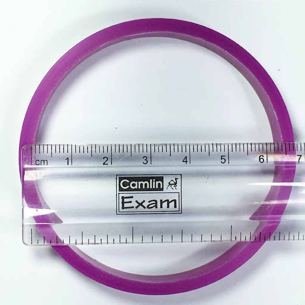 Plastic Bangles Flat Type 2-6 2cut 1Box (Twitter)