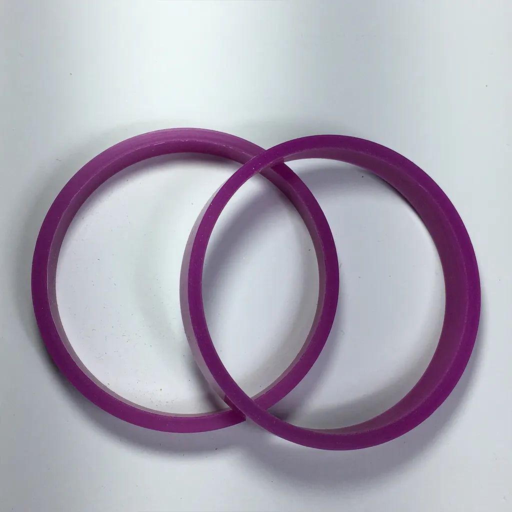 Plastic Bangles Flat Type 2-6 2cut 1Box (Twitter)