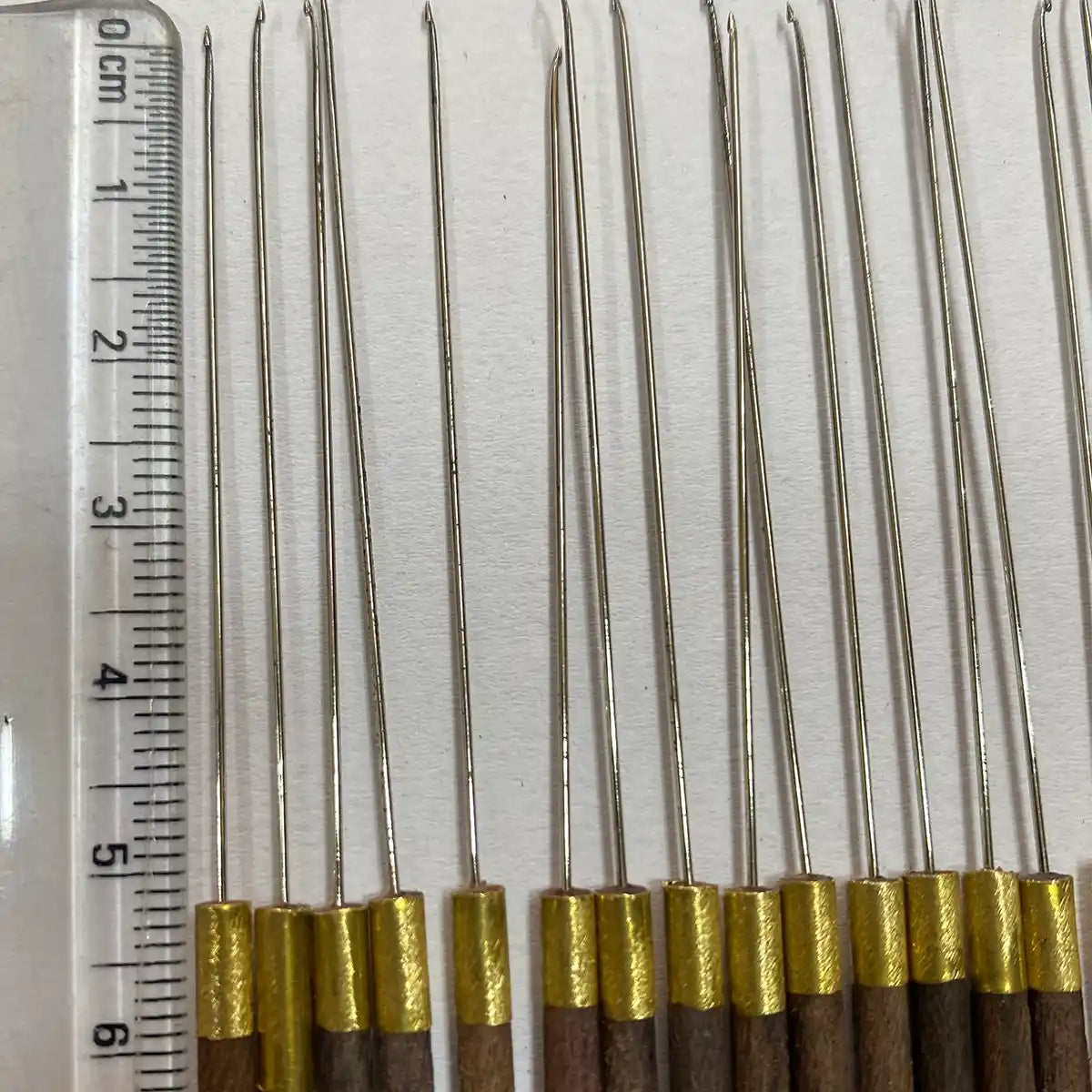 2inch Beads or Zardosi Needle Wood Handle - Pack of 1pc