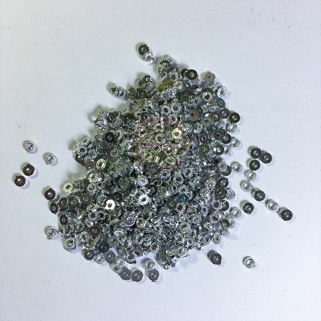 Chakri / Polo Rings / Jarkan Chakri 4mm Silver Color (10grams)