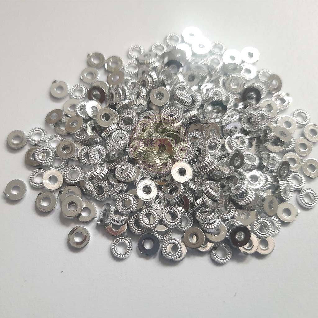 Chakri / Polo Rings / Jarkan Chakri 6mm Silver Color (10grams)