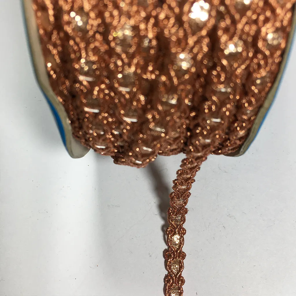 Copper Color Lace No.18113 (1Meter)