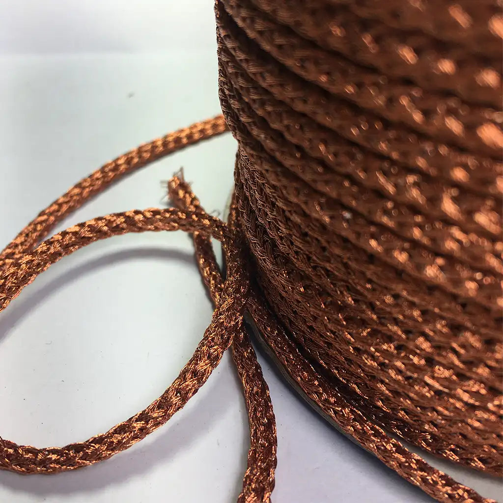 Copper Dori Lace For Blouse 1 Meter