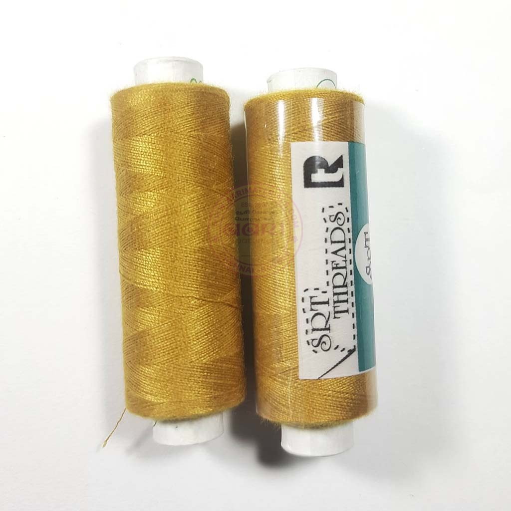 Cotton Thread or Sewing Thread Color Gold - 1 piece