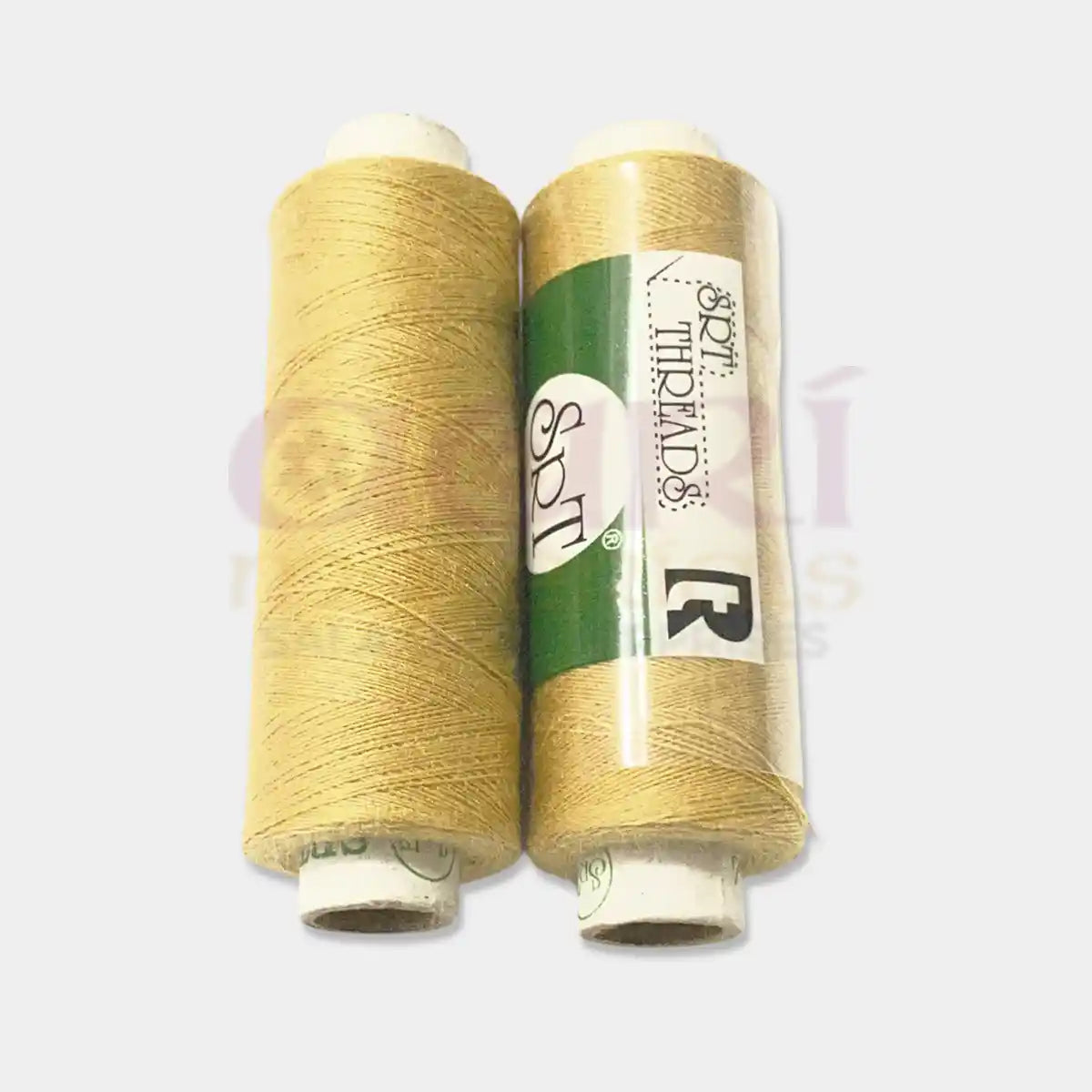 Cotton Thread or Sewing Thread Color Light Gold - 1 piece