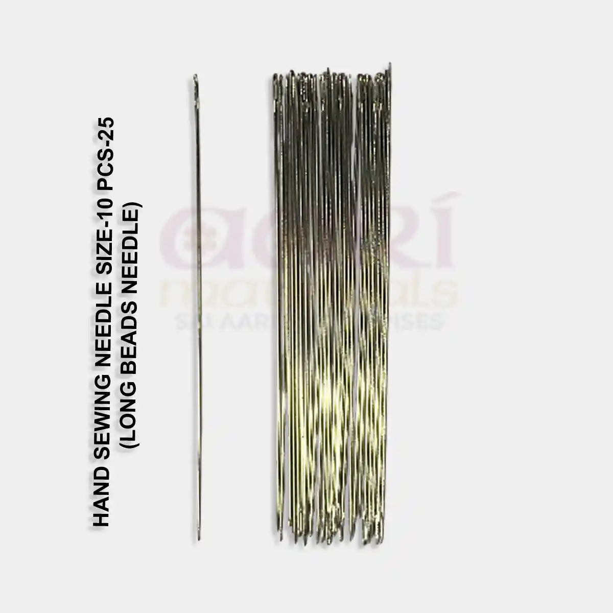 Crewel Hand Sewing Needle Size-10 Pcs-25 (Long Beads Needle)