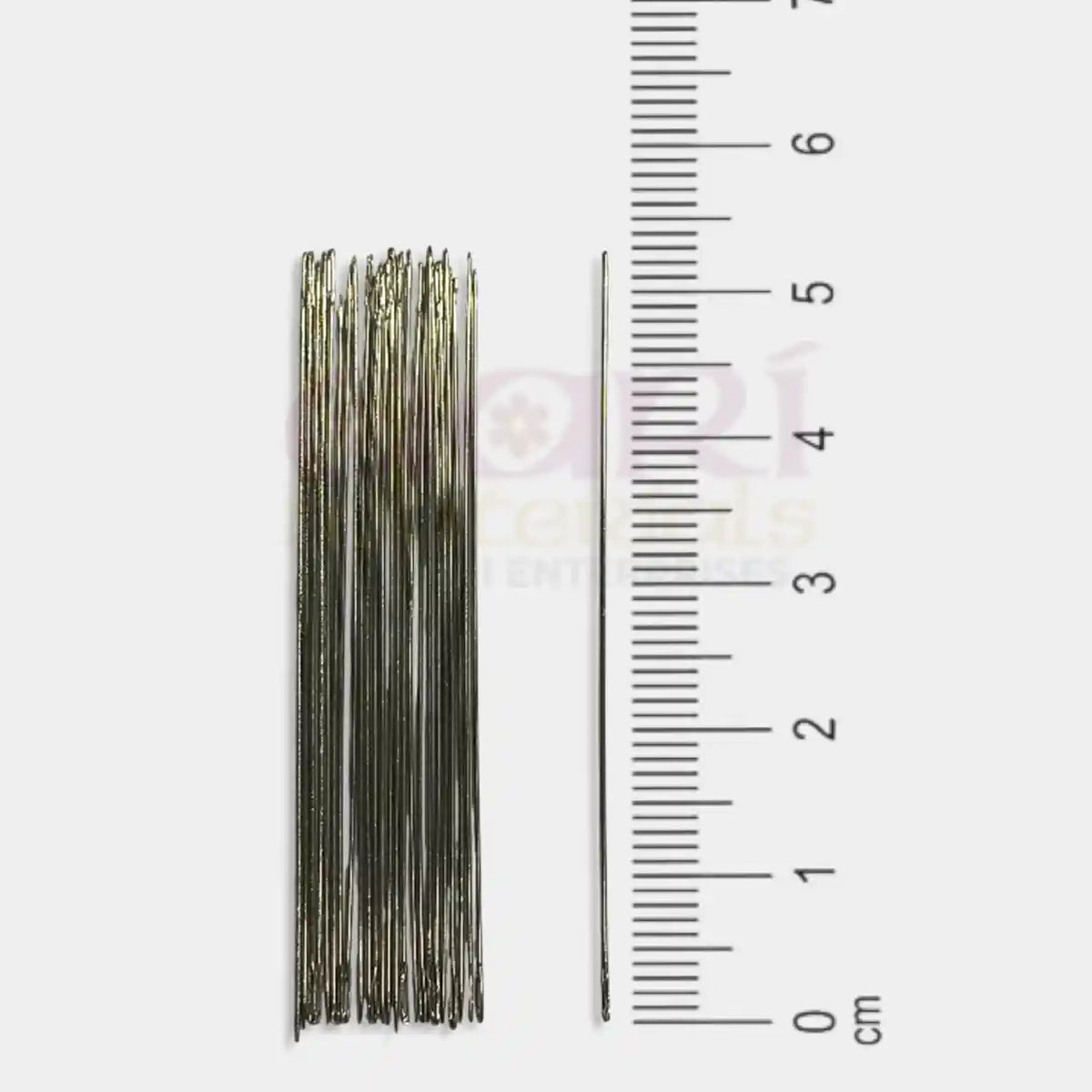 Crewel Hand Sewing Needle Size-10 Pcs-25 (Long Beads Needle)