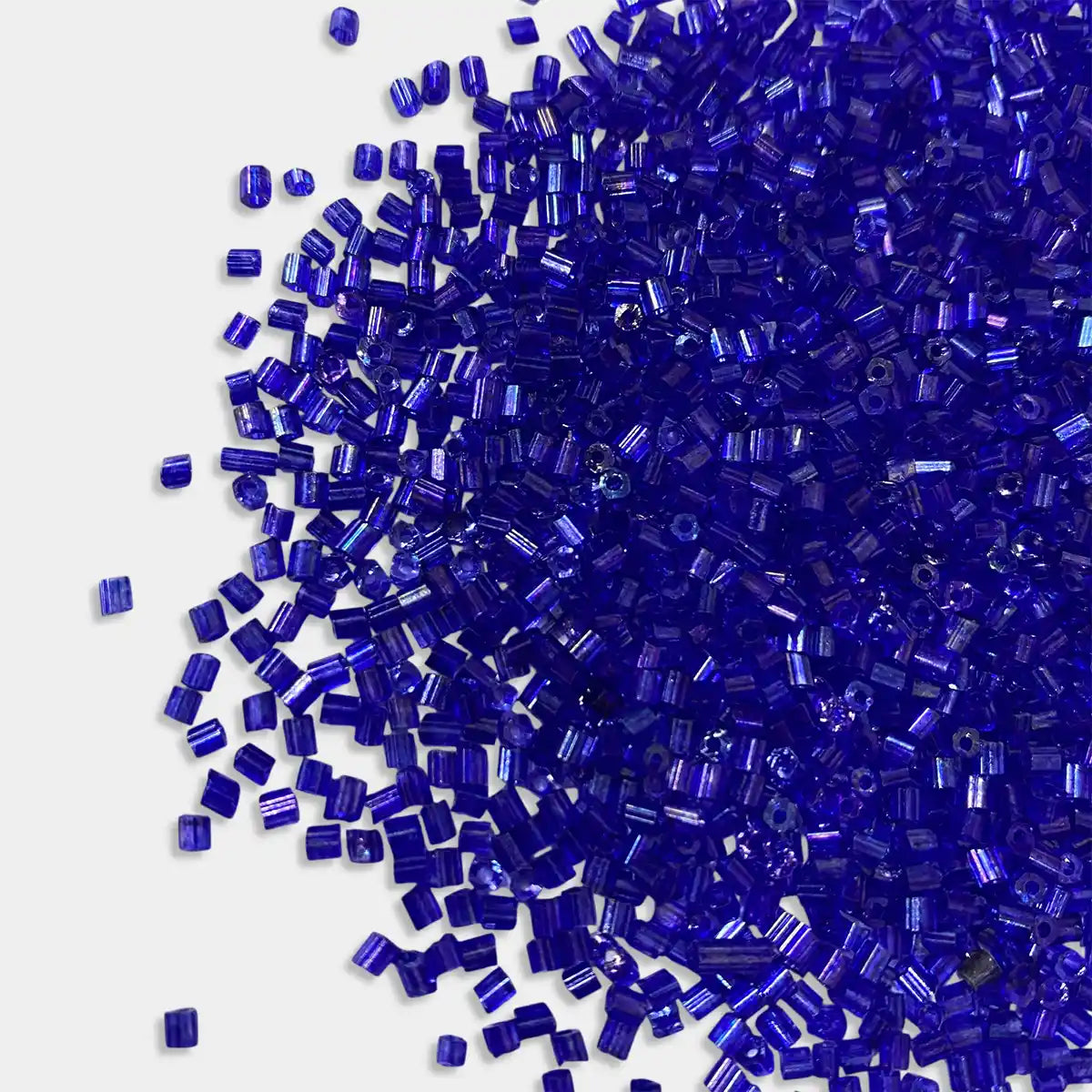 Cut Beads or Cutdana 2mm Blue Color (25grams)