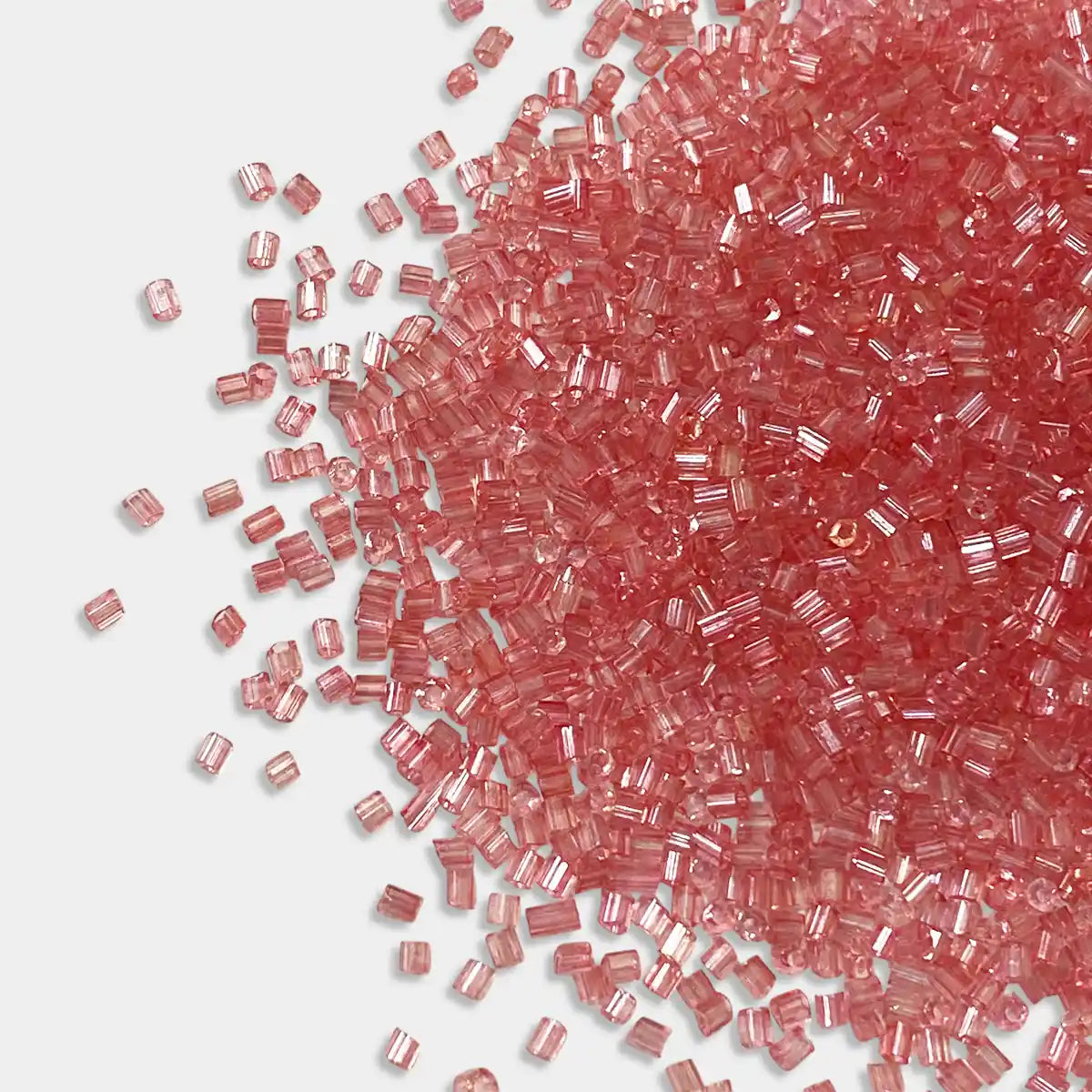 Cut Beads or Cutdana 2mm Pink Color (25grams)