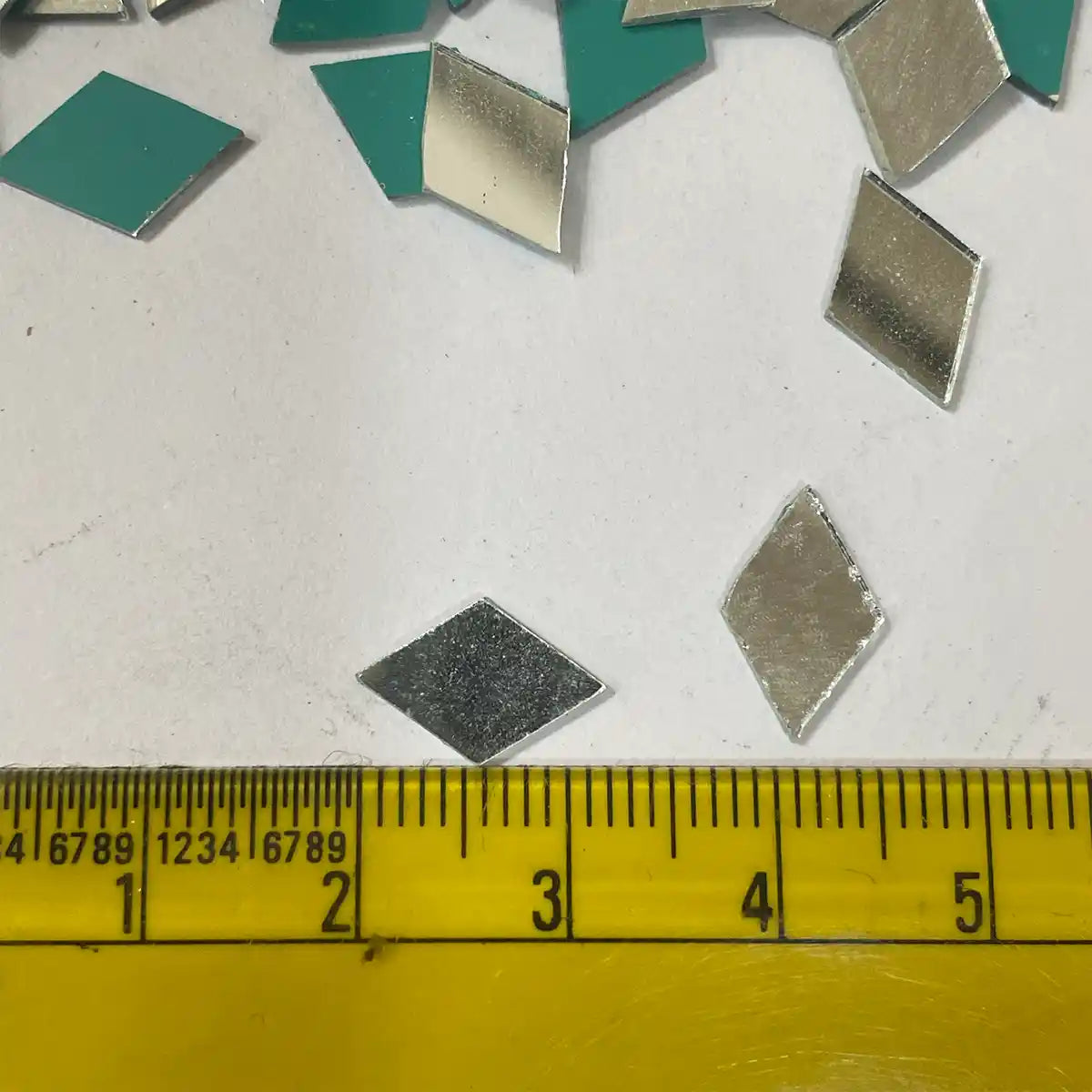 Diamond Shape Mirror for embroidery (12x8mm) 20grams