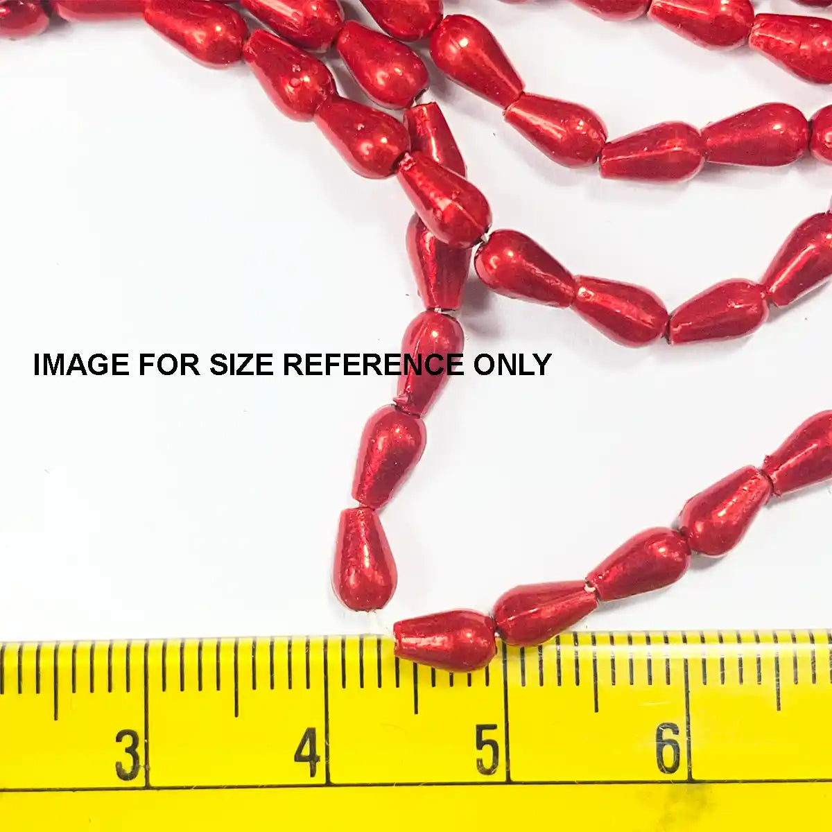 Drop Shape or Wheat Beads 4MM Colored