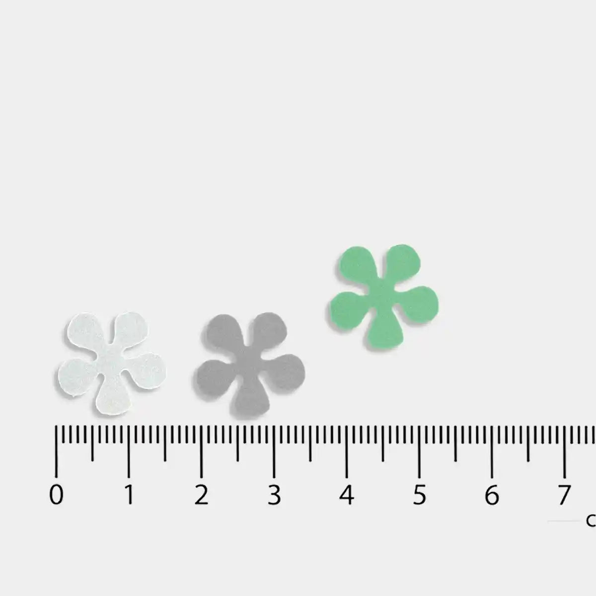 Eva Foam Maker 5 Leaf Flower Shape KM-8830 (15mm Dia) Small Size - Pack of 1 Piece