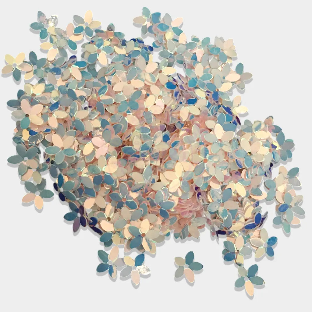 Flower Design Sequence Shiny Sequin for Brooches Design (10Grams)