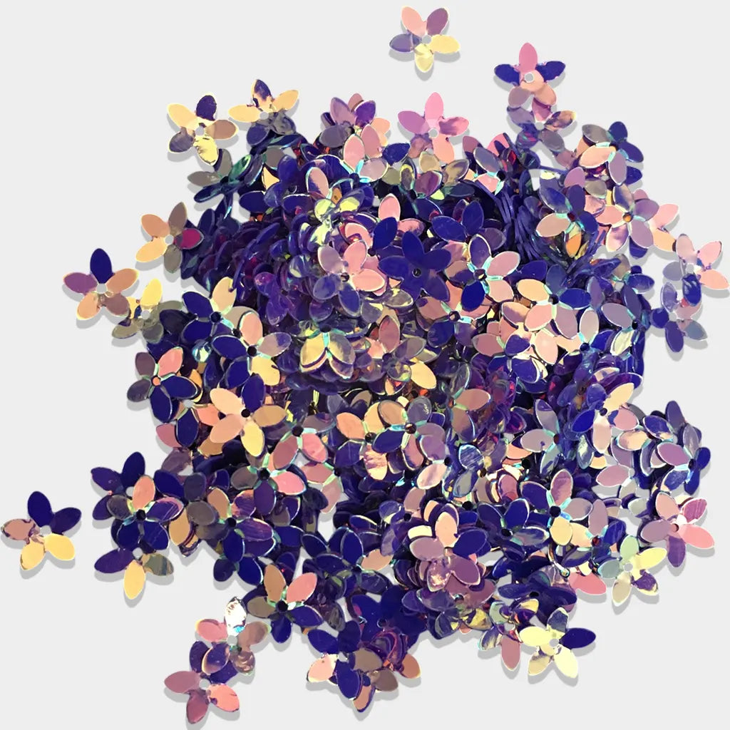 Flower Design Sequence Shiny Sequin for Brooches Design (10Grams)