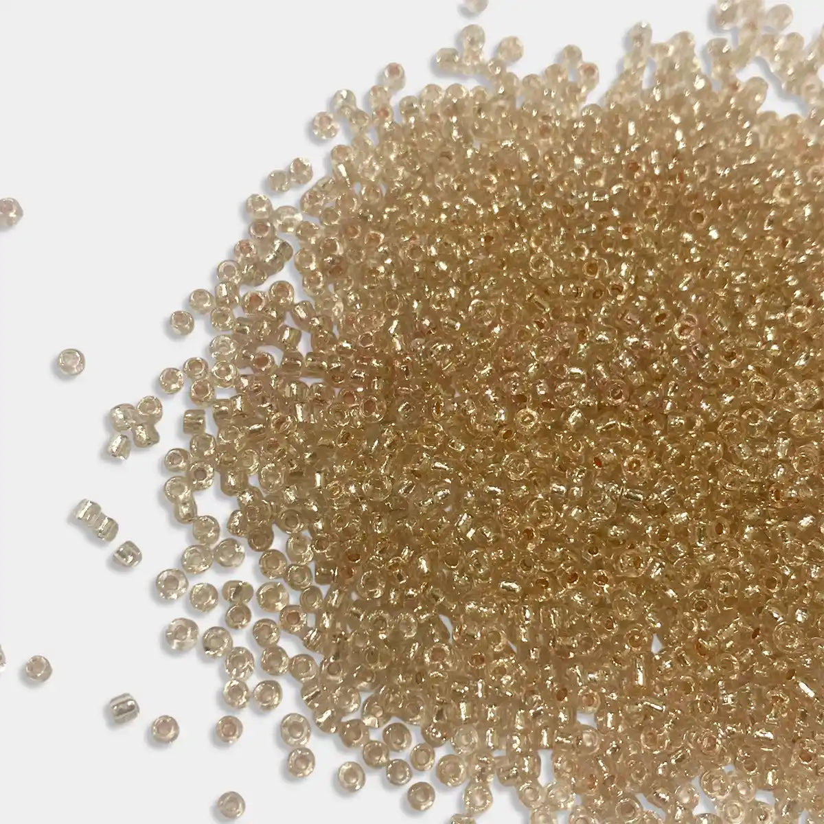 Glass Seed or Sugar Beads 2mm Copper Shade Color (25grams)