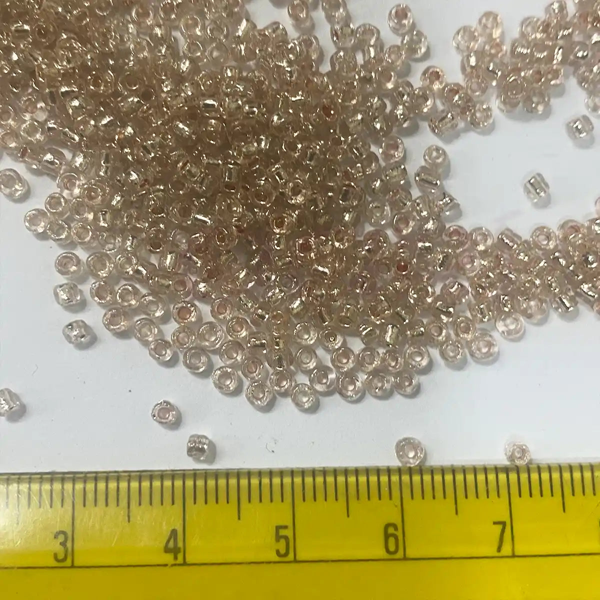 Glass Seed or Sugar Beads 2mm Copper Shade Color (25grams)