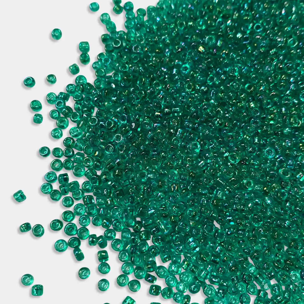 Glass Seed or Sugar Beads 2mm Dark Cyan Color (25grams)