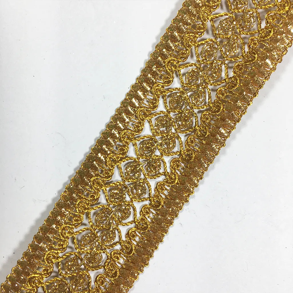 Gold Color Lace No.18116 (1Meter)