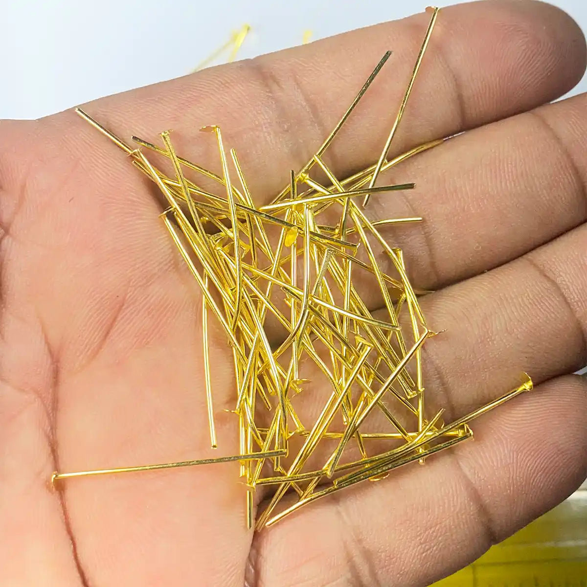 Gold Head Pin 30mm (10grams) for Jewelry Making