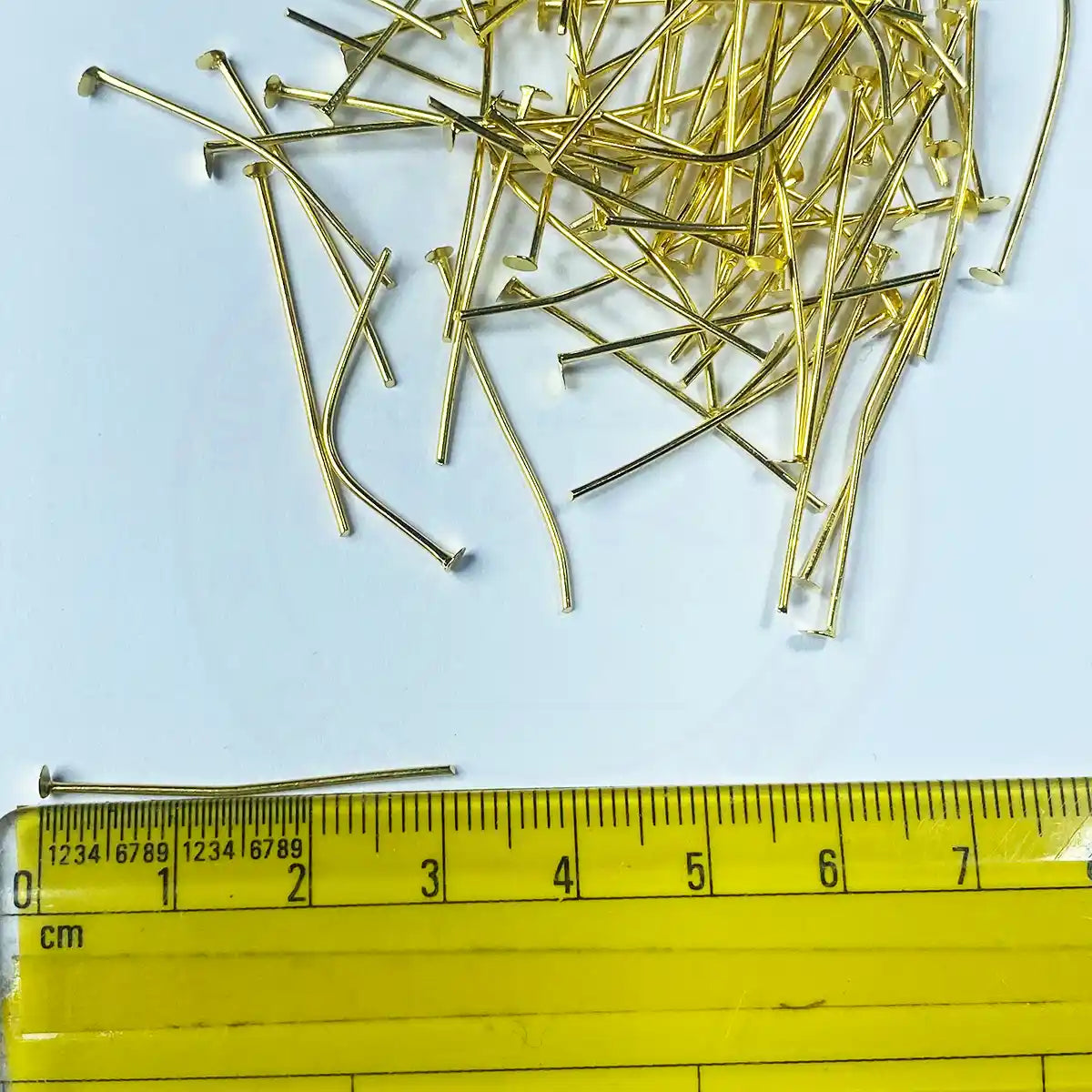 Gold Head Pin 30mm (10grams) for Jewelry Making