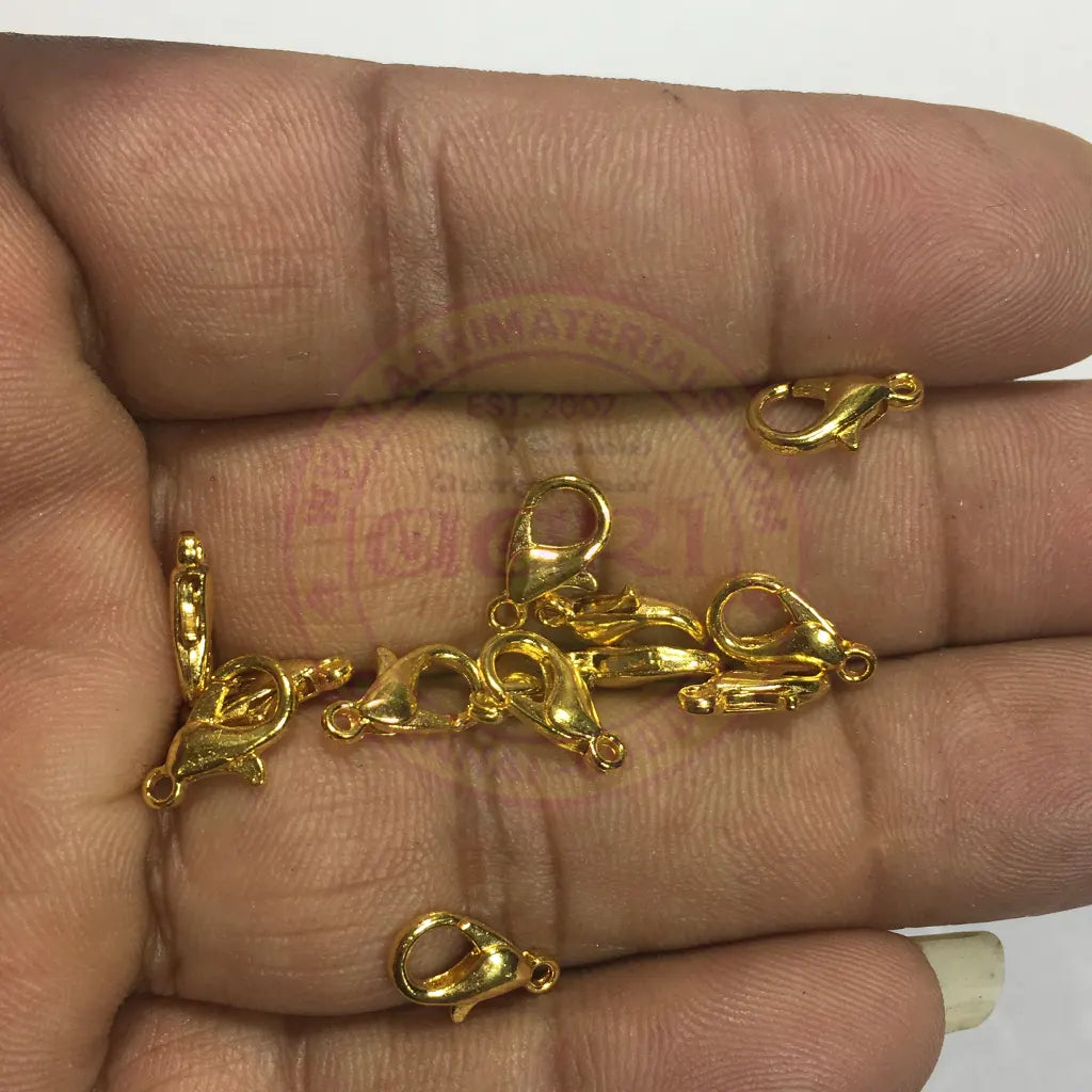 Gold Plated Lobster Clasps Claw Hooks for Necklace and Bracelet (20 pcs)