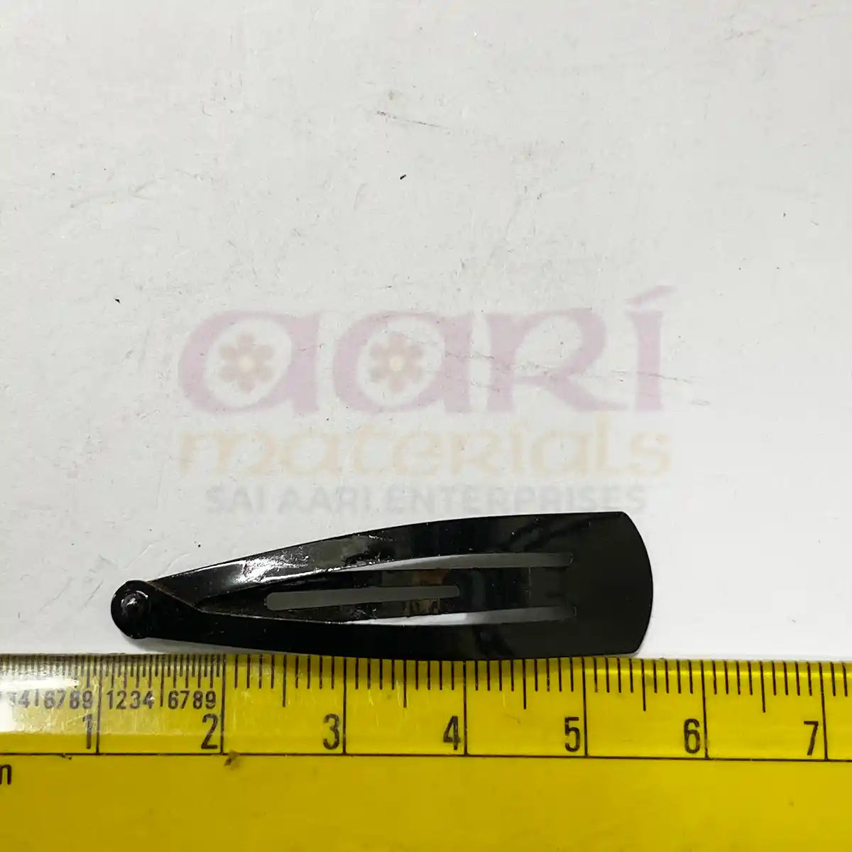 Hair Pins Black Tik Tak (4.5CM) - Pack of 12pcs