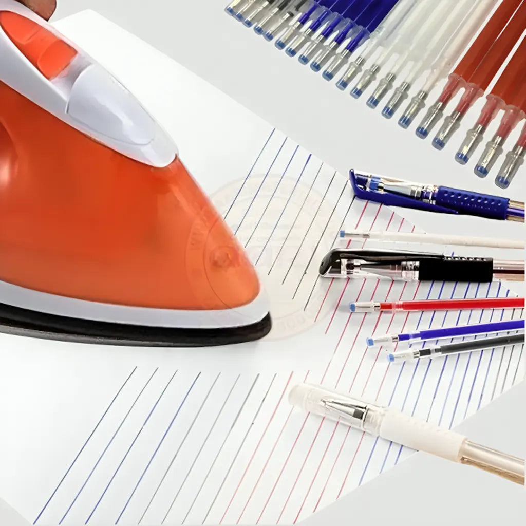 Heat Erasable Fabric Marker Pens or Erasable Fabric Refills(1Pc)