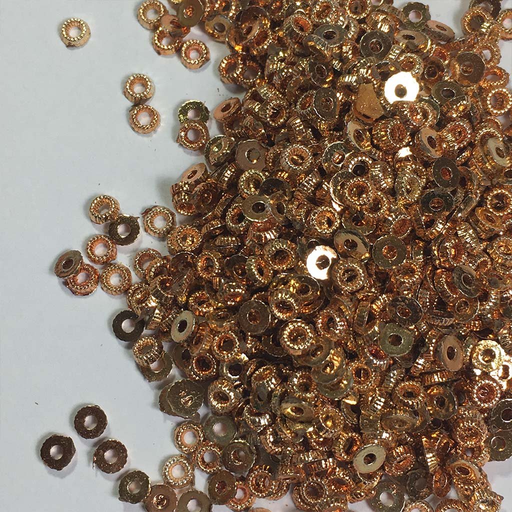 Chakri / Polo Rings / Jarkan Chakri 4mm Copper Color (10grams)