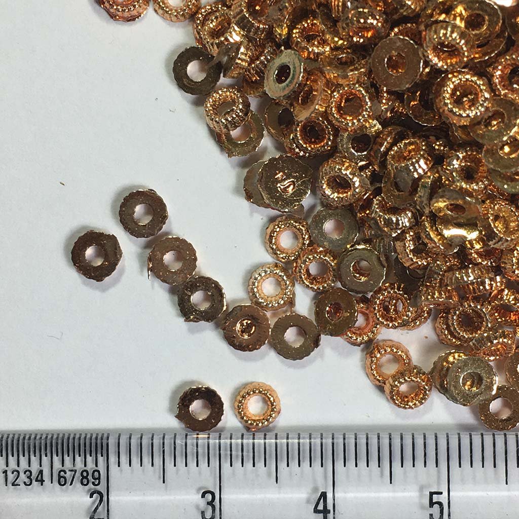 Chakri / Polo Rings / Jarkan Chakri 4mm Copper Color (10grams)
