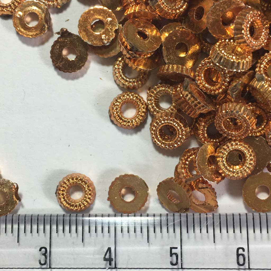 Chakri / Polo Rings / Jarkan Chakri 6mm Copper Color (10grams)