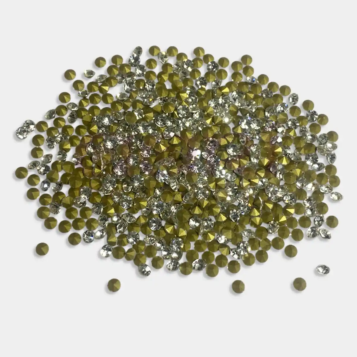 Jarkan Diamond Stone color White 10gram (Size SS12) Glass