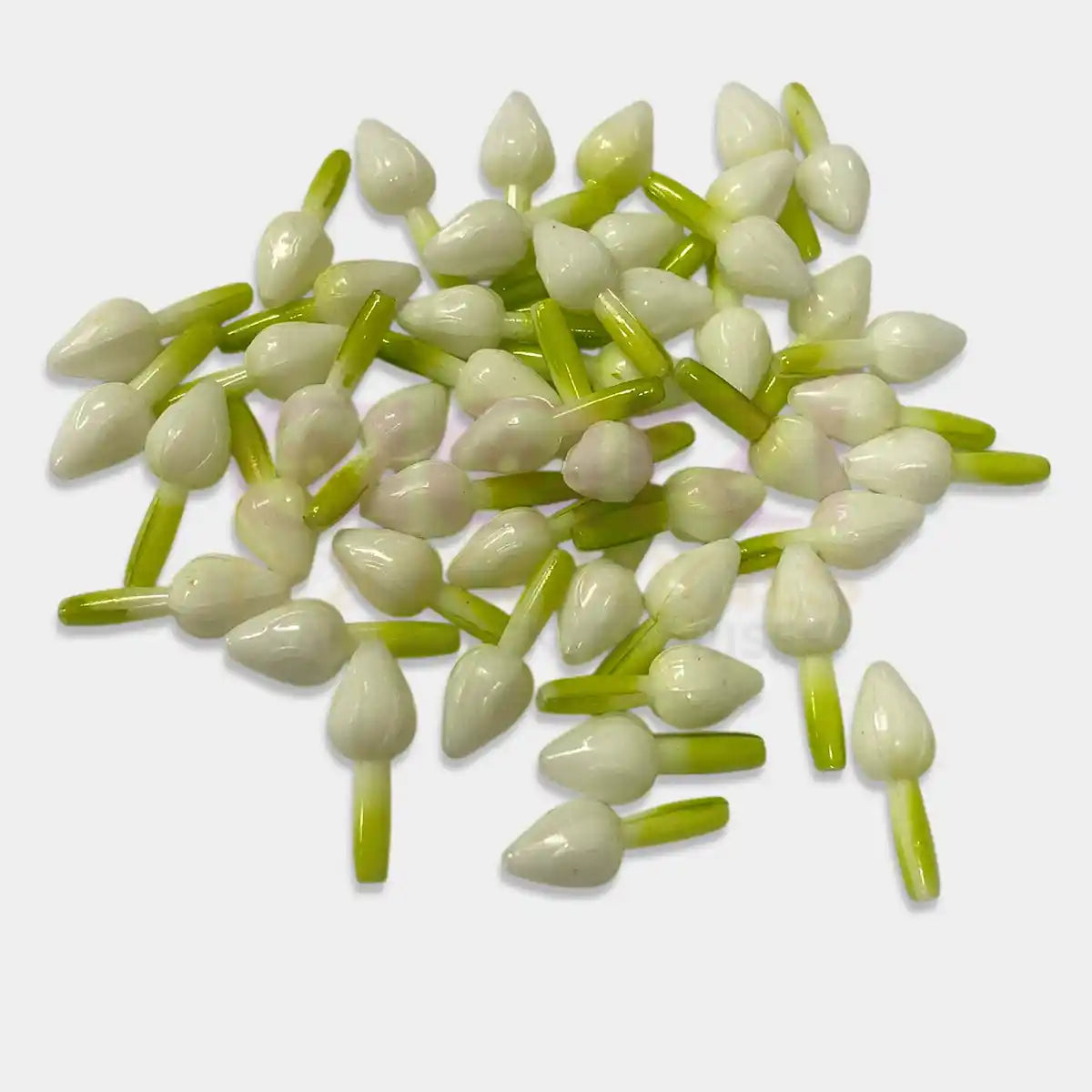Jasmine Bud Plastic Beads – Pack of 10 Grams