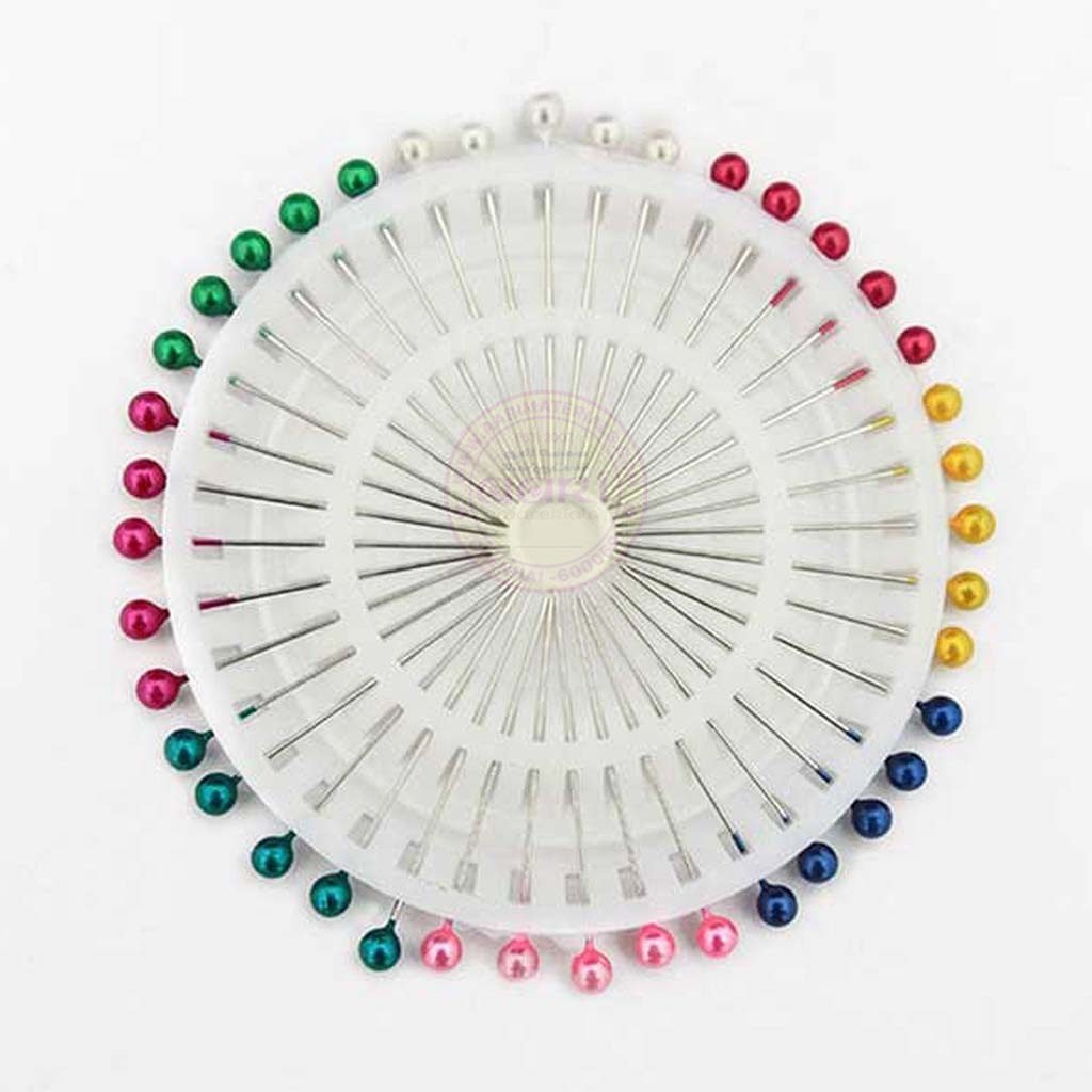 Coloured Pearl Head 40 Pins