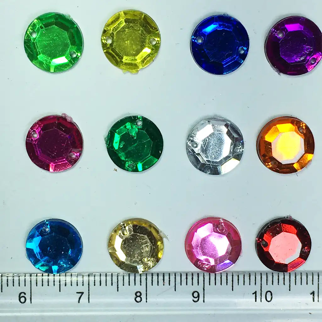 Kundan Stone Round Shape 10mm (10grams)
