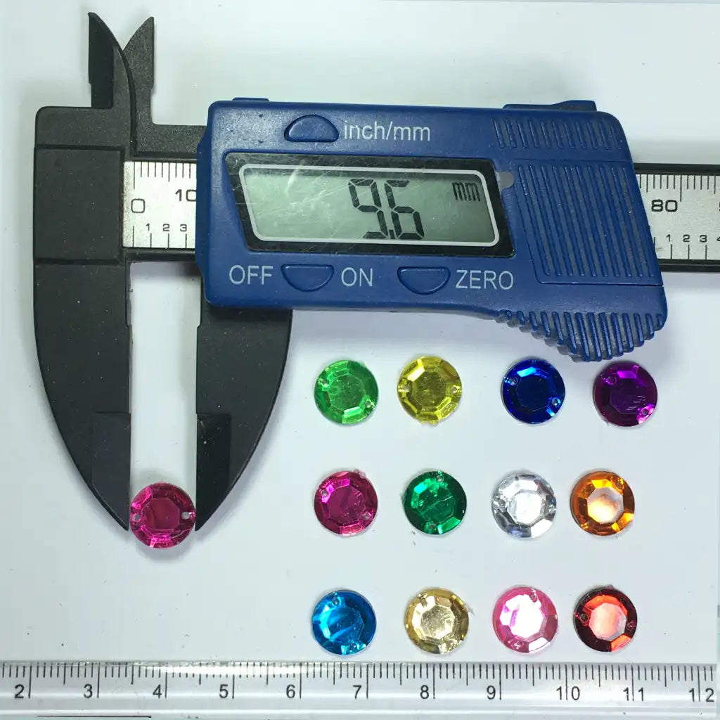 Kundan Stone Round Shape 10mm (10grams)