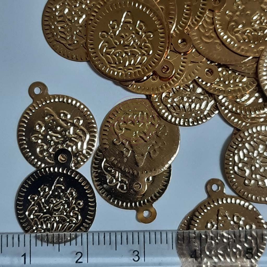 Lakshmi Coin for Aari Work- Copper Color -10grams